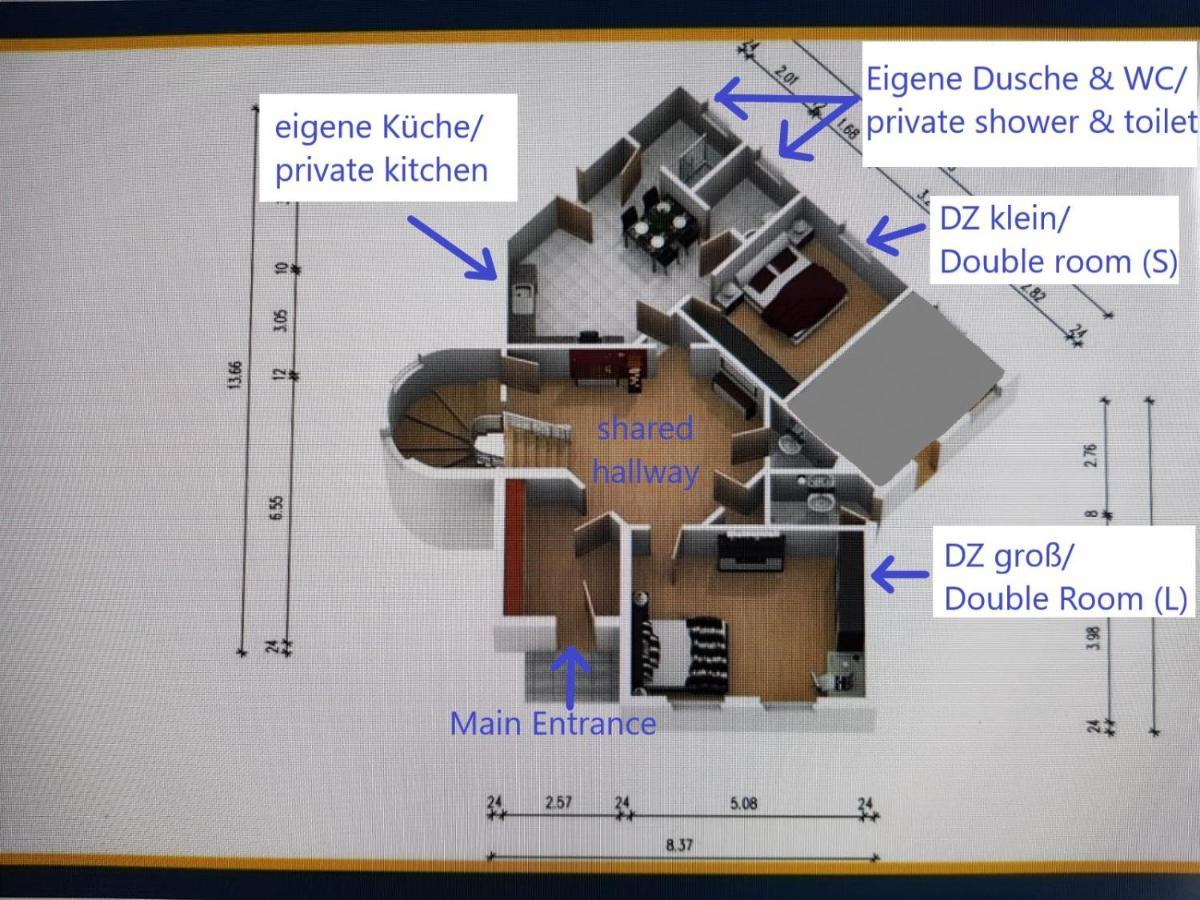 Villa Hanseart Luebeck - Privatzimmer In Zentraler Lage Luaran gambar